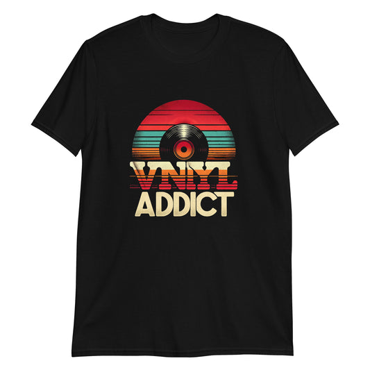 Camiseta unissex 'Vinyl Addict'